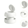 thumbnail image 6 of Zxpjkyu Pill Crusher Cutter Easy to Use Pill 2 in 1 Portable Stainless Steel Blade Pill white, 6 of 9