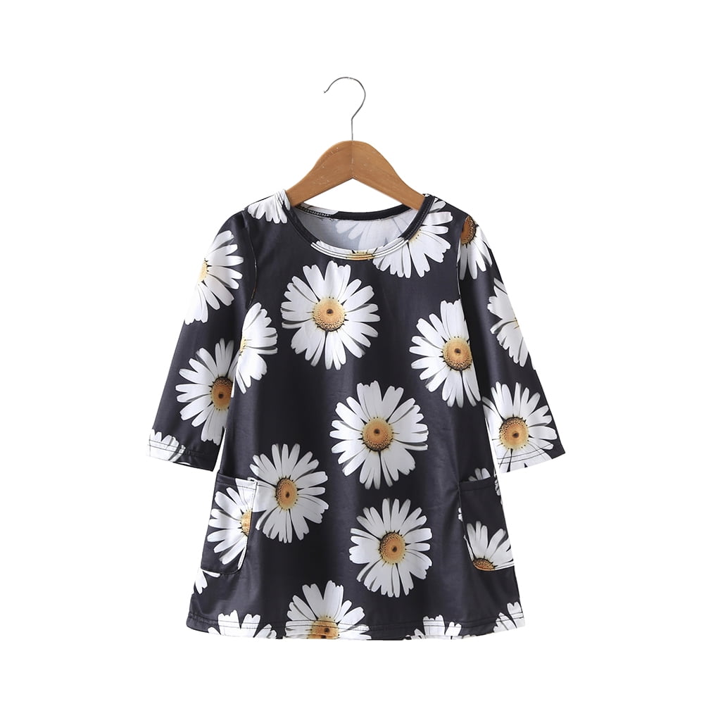 mother daughter sunflower dress