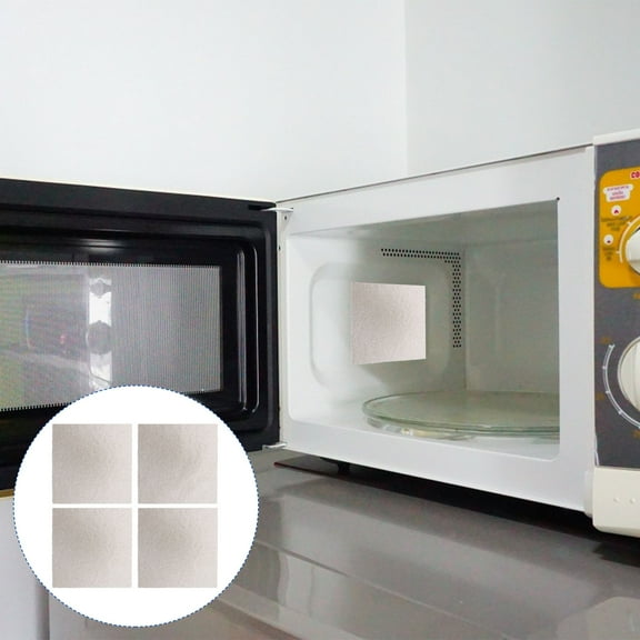 LABRIMP Microwave Accessories Repairing Microwaves 4Pcs 5.1 x 5.1 Inch
