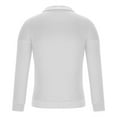 thumbnail image 3 of Lmnyox Solid Golf Shirts for Men Casual Dressy Long Sleeve Collared T Shirts Classic Basic Office Work Tops, 3 of 7