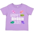 thumbnail image 3 of Inktastic Grandma's Fishing Buddy with Colorful Fish Boys or Girls Toddler T-Shirt, 3 of 5