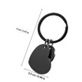 thumbnail image 2 of HEALEEP Llavero Negro Resistente Y Decorativo Ideal Para Llaves Y Regalo Significativo, 2 of 7