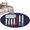 Blue, variant on Small Round Rug 3Ft Washable Non-Slip, Navy Blue Hockey American Flag Circle Area Rugs for Living Room Bedroom, Vintage Abstract US Flag Indoor Floor Mats Carpet Runner for Home Decor