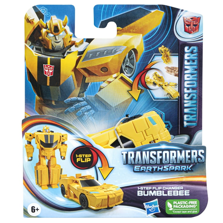 Transformers Earthspark Bumblebee - 1-step Flip Changer Transformers Earthspark Bumblebee - 1-step Flip Changer