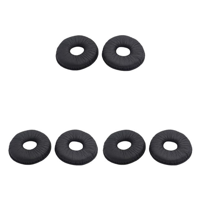 Kearding Cojín para auriculares con aislamiento de ruido, almohadillas para los oídos, protección auditiva cómoda, repuesto de pieza de Type1