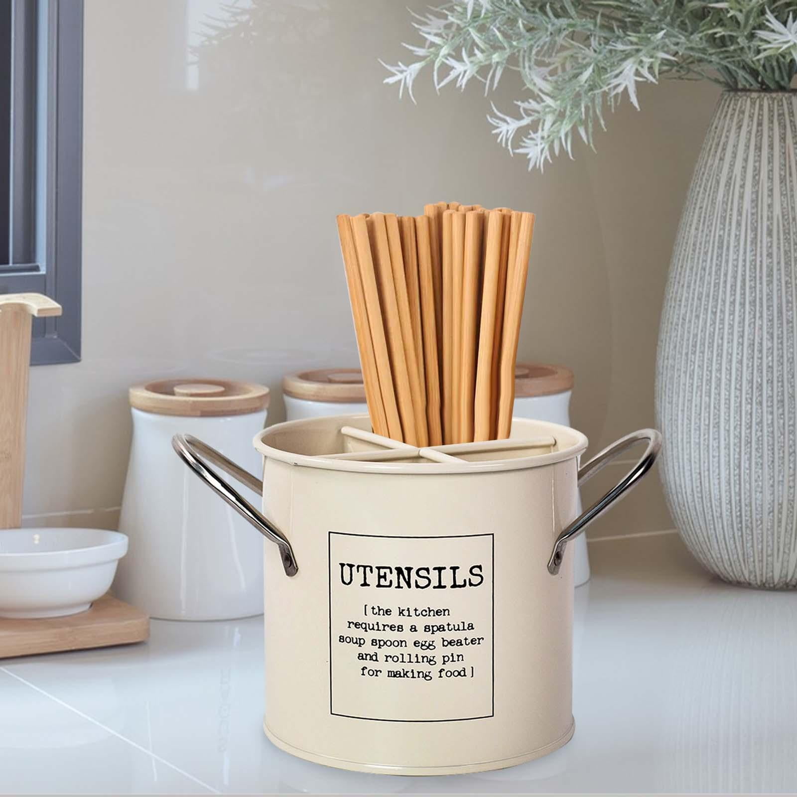 TISHITA Cutlery Holder Utensil Holder Silverware Organizer Multifunctional Cutlery Chopsticks Holder for Party Table Countertop