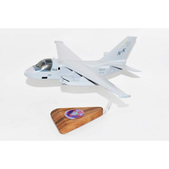 Lockheed Martin® S-3B Viking Blue Wolves (1994) VS-35 Model, 1/46th (18" wingspan), Mahogany