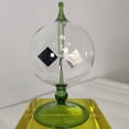 thumbnail image 4 of 4 Blades Rotating Glass Windmill Solar Powered Crookes Radiometer Light Mill/Educational Teaching Study Tool B, 4 of 6