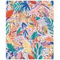 thumbnail image 3 of Juego de ropa de cama de 3 piezas ABPHQTO Funda de edredón de hoja tropical brillante con 2 fundas de almohada, 3 of 4
