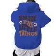 thumbnail image 3 of JHLZHS Mode Hommes Sweat à Capuche Graphique Mode Décontractée Impression Lettre Partie Pull à Capuche Manches Longues Pull à Capuche Hommes Sweat-Shirts Zippés Col Rond Long, 3 of 8