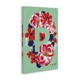 thumbnail image 3 of Stupell Industries Eclectic Floral Bloom Letter P Canvas Art, 30 x 45, by Hannah Byatt, 3 of 8