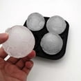 thumbnail image 4 of Silicone Rugby Ice Tray Shape Whisky Ice Ball Maker Hockey Mold Cube Freezer Ice Box Kitchen Tool, 4 of 5