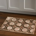 thumbnail image 4 of Linon Home Décor Hi Lo Area Rug Collection, Brown and Beige, 2' x 3', 4 of 7