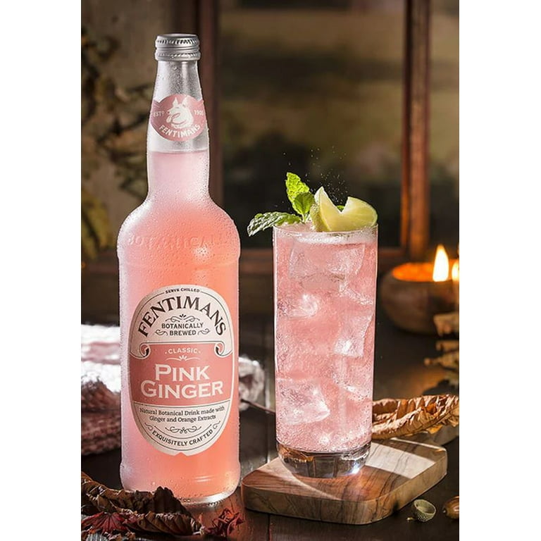 Fentimans Pink Ginger Drink 275ml (Pack of 4) - Walmart.com