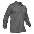 thumbnail image 2 of Thrilos Mens Polo Shirts Long Sleeve Golf Polo Sweatshirts Casual Button Up Shirts Golf Tops, 2 of 8