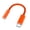 Orange, variant on Lerpwige Braided USB C Male To 3.5mm Female Headphone Adapter For On Devices
