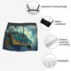 thumbnail image 3 of Fotbe Surfing Turtle Calzoncillos Tipo Boxer con Bolsa de Soporte Total para Hombre, X-Temp Fresco, Transpirable y de Secado Rápido-Large, 3 of 5