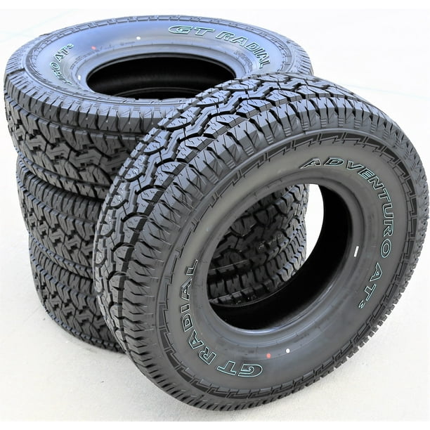 Set of 4 (FOUR) GT Radial Adventuro AT3 LT 285/70R17 Load E 10 Ply A/T ...