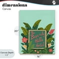 thumbnail image 4 of Stupell Industries Coastal Beverly Hills Hotel Canvas Art, 16 x 20, by Amelia Noyes, 4 of 8