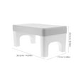 thumbnail image 2 of USHOBE Potty Training Step Stool Simple Design Kids Step Stool for Bathroom 1Pack, 2 of 8