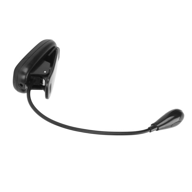 Reading Clip Light, 5-8 Hour Batteries Environmental Protection ABS LED Reading Eyecare Light, 360 Degrees Rotation Black Eyecare For Bedroom Night Reading