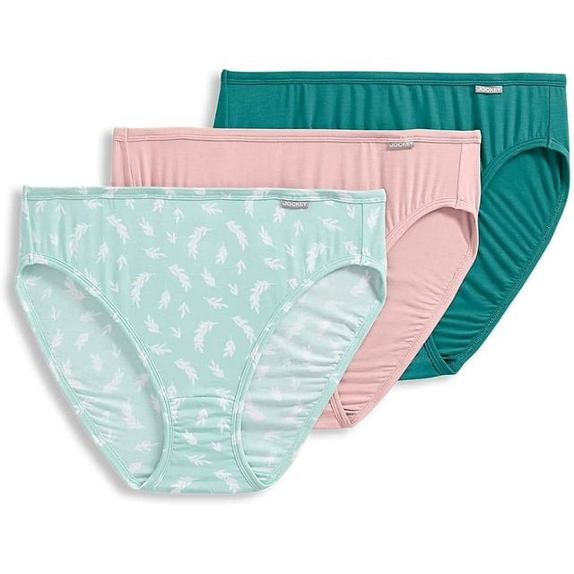 Jockey Women's Underwear Supersoft French Cut 3 Pack