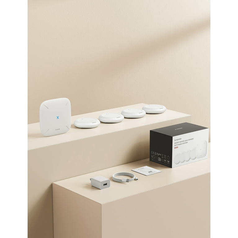 X-Sense Wi-Fi Water Leak Detector Kit (4-Pack) photo 8