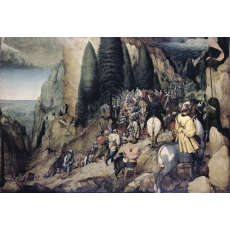 Kunsthistorisches Museum Vienna The Conversion of Saint Paul 1567 Pieter Bruegel the Elder (ca1525-1569Flemish) Oil on Wood Panel Kunsthistorisches Museum Vienna Austria Canvas Art - Pieter Bruegel (24 x 36) ()