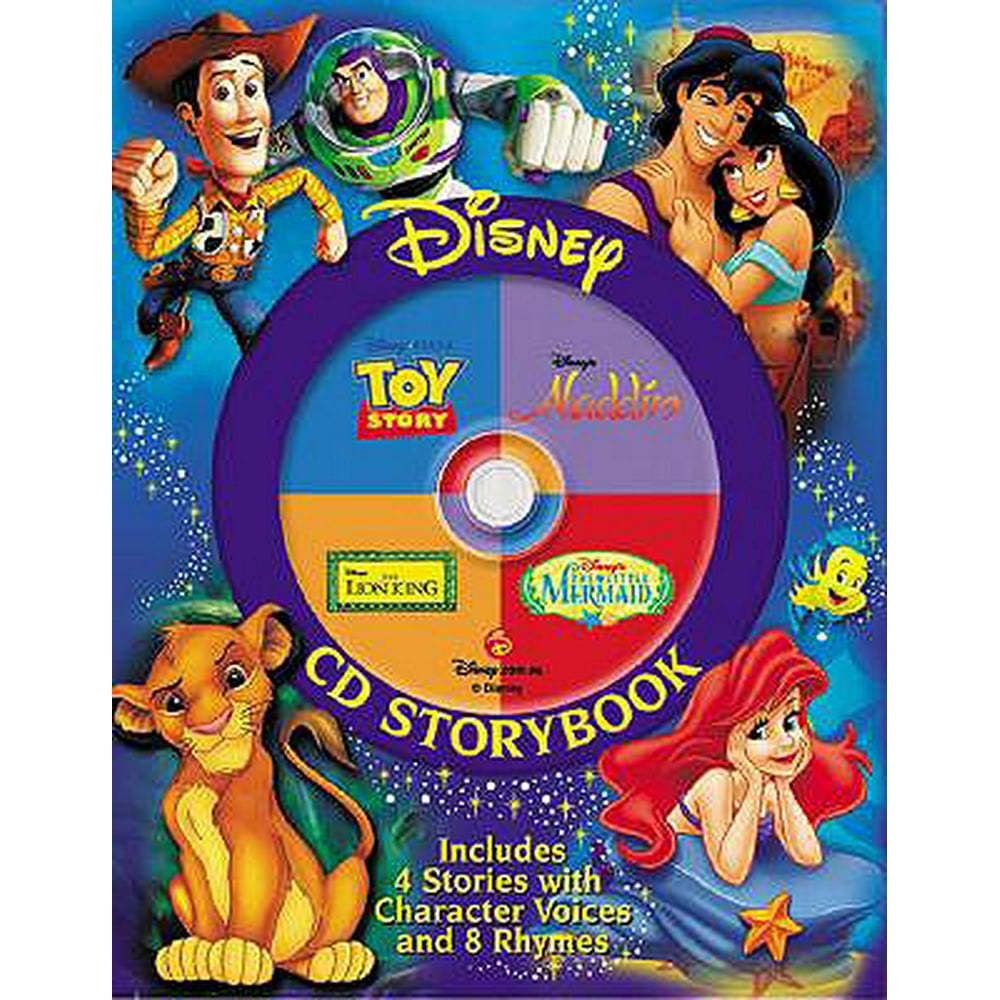 Disney Storybook (Toy Story/Aladdin/The Lion King/The Little Mermaid