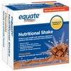 Equate Chocolate Nutritional Shakes, 8 fl oz, 16 Count