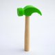 thumbnail image 5 of Pretend Play Hammers Hammer Toy Children Toy Wooden and Pp Material Pounding 2Pcs, 5 of 5