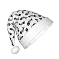 thumbnail image 2 of Balery Fish Bone Pattern Santa Hat Christmas Hat Funny Christmas Hat Christmas Knitted Beanie Hat For Kids, 2 of 6