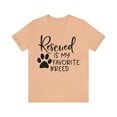 thumbnail image 1 of Women's Dog Rescue Shirt Who Rescued Who T-Shirt  Dog Rescue Gift, 1 of 4