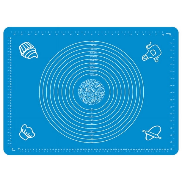 Alfombrilla de silicona Extra grande para hornear, soporte antiadherente para hacer masa, Pizza, herramientas de cocina, 40x50cm