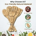 thumbnail image 3 of 6PCS Forest Animal Wooden Kitchen Cooking Utensil Set Non Toxic Bamboo Wood Spoon Set for Cooking Best Housewarming Birthday Thanksgiving Christmas Gift for Women Mother diy, 3 of 9