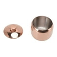 thumbnail image 2 of Stainless Steel Seasoning Container, Moistureproof Food Grade Stainless Steel Condiment Container Dustproof  For Sugar For Restaurant Gold,Rose Gold, 2 of 8