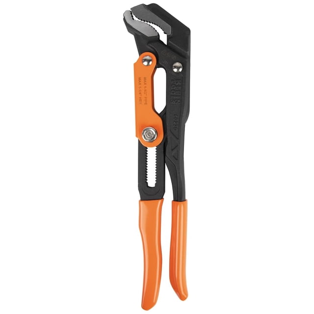 Llave para tubos Klein Tools 68230 S-Jaw, ajuste rápido, 13 pulgadas