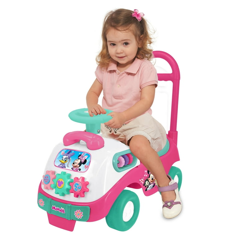 Kiddieland My First Minnie Ride-On, Multicolor, Push and
