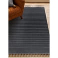 thumbnail image 3 of Grey Geometric Rustic Rug 157x118 - Renwil-Color:Grey, 3 of 7