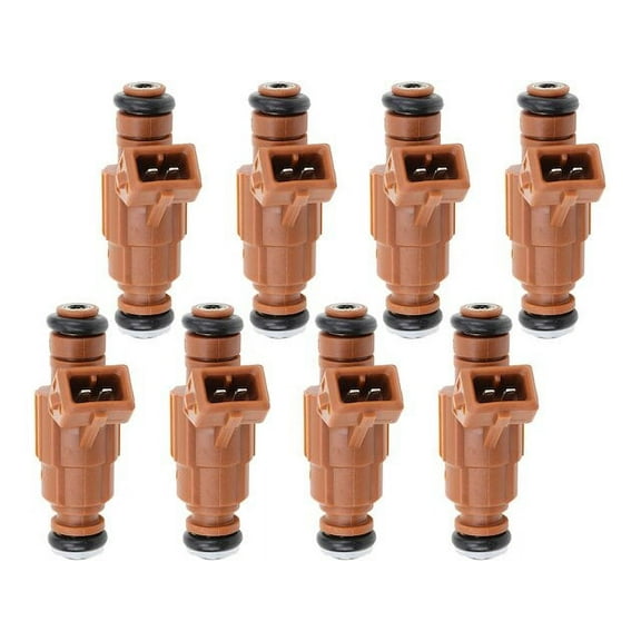 Fuel Injector Set 8 - Compatible with 2000 - 2006 Mercedes-Benz S500 5.0L V8 2001 2002 2003 2004 2005
