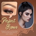 thumbnail image 5 of One Step Eyebrow Makeup Kit, 2-IN-1 Eyebrow Styling Hair Repair Eyebrow Powder, 24pcs Professional Eyebrow Makeup Template, Reusable Eyebrow Stencils Waterproof Makeup Tools for Women, 5 of 6