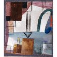 thumbnail image 2 of Paul Klee 20x23 Black Ornate Framed Double Matted Museum Art Print Titled: White Easter II (1924), 2 of 5