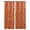 Terracotta, Coral, variant on Abstract Geometric Blackout Curtains Light Blocking Print Window Curtains, Modern Simple Grid Plaid Green Thermal Insulated Window Drapes for Living Room Kitchen Cafe (2 Panels, 55"W x 39"L)
