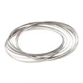 thumbnail image 5 of Juguete mágico 3D Brazo Slinky Toroflux TANGJMXG Pulsera dinámica Plata, 5 of 5
