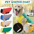 thumbnail image 2 of Soft Dog Jacket Vest For Winter, Thick Warm Reflective Dog Jacket, Dogs Winter Coat With Built Inside And Elastic Waist Design For Small Medium Large Dogs, Mountaineer Coat Keeps, 2 of 7