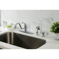thumbnail image 2 of Kingston KB3571BLBS Vintage Single-Handle 2-or-4 Hole Kitchen Faucet with Brass Sprayer in Polished Chrome, 2 of 7