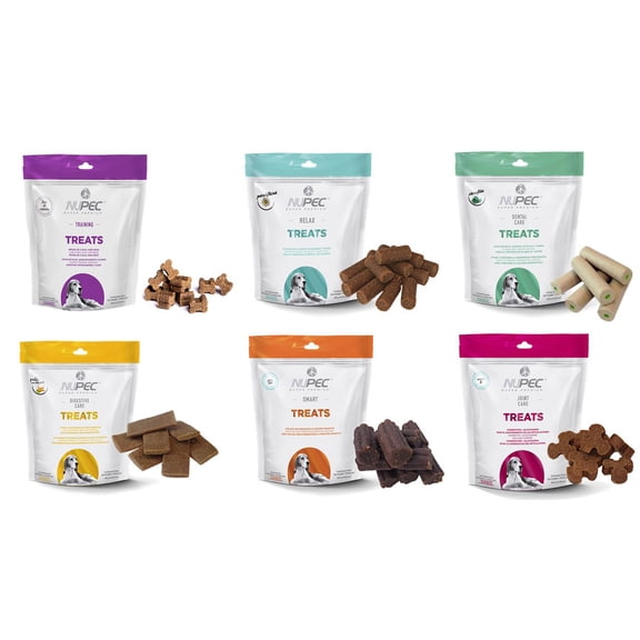 Paquete de 6 premios treats nupec 180 gr