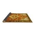 thumbnail image 2 of Ahgly Company Indoor Square Persian Yellow Traditional Area Rugs, 4' Square, 2 of 4