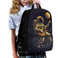 thumbnail image 3 of Jeiento Guitar Astronaut Backpack for Boys 10-12 School Bag Primary School Back Packs with Side Pocket Student Book Bags Elementary Child Schoolbags Rucksack Heavy Duty Daypack, 3 of 6