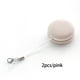 thumbnail image 4 of Tholdsy Herramientas de limpieza para colgantes, correa redonda duradera, macarrón, pequeña cuerda portátil conveniente, accesorios para Teléfono y Comunicación Rosado, 4 of 6